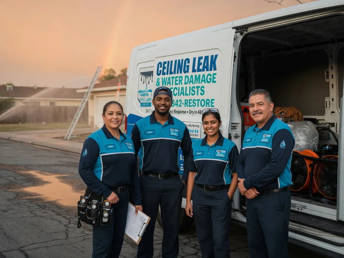 Ceiling Leak Cleanup company in Danville, PA